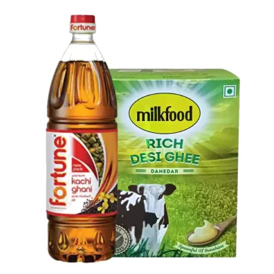 Ghee and Oil stocked on Karta